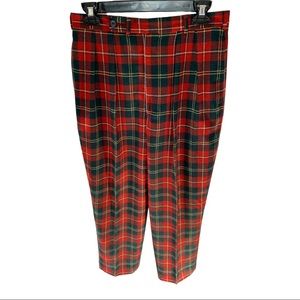 Vintage Plaid Corbin Ltd Golf Pants